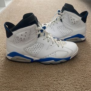 Nike Air Jordan 6 Retro Sport Blue 384664–107 for men